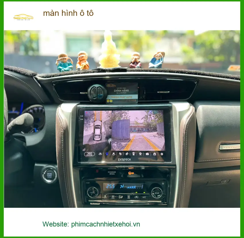 Chị Phương lắp màn hình ô tô Mazda CX-5 ở Bình Chánh vì màn zin lỗi thời ảnh thực tế 3