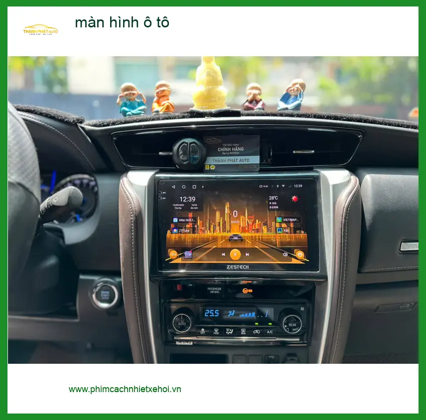 Chị Phương lắp màn hình ô tô Mazda CX-5 ở Bình Chánh vì màn zin lỗi thời ảnh thực tế 4