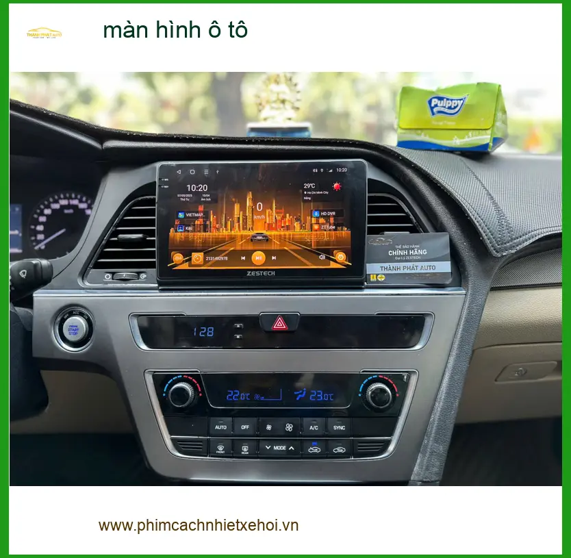 Chị Thanh nâng cấp màn hình ô tô thông minh cho Honda CRV ở Hóc Môn