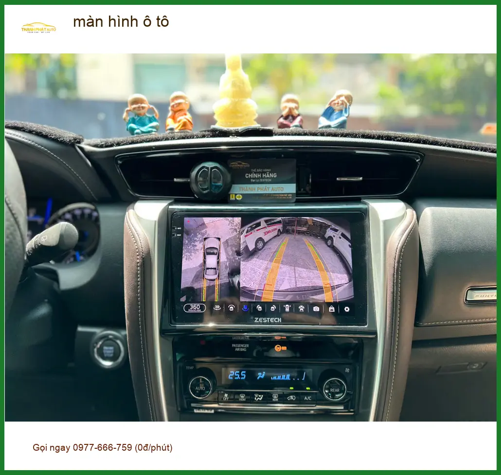 Chú Lâm lắp màn hình ô tô Hyundai Santa Fe tại Quận 12 bền đẹp, chính hãng ảnh thực tế 4