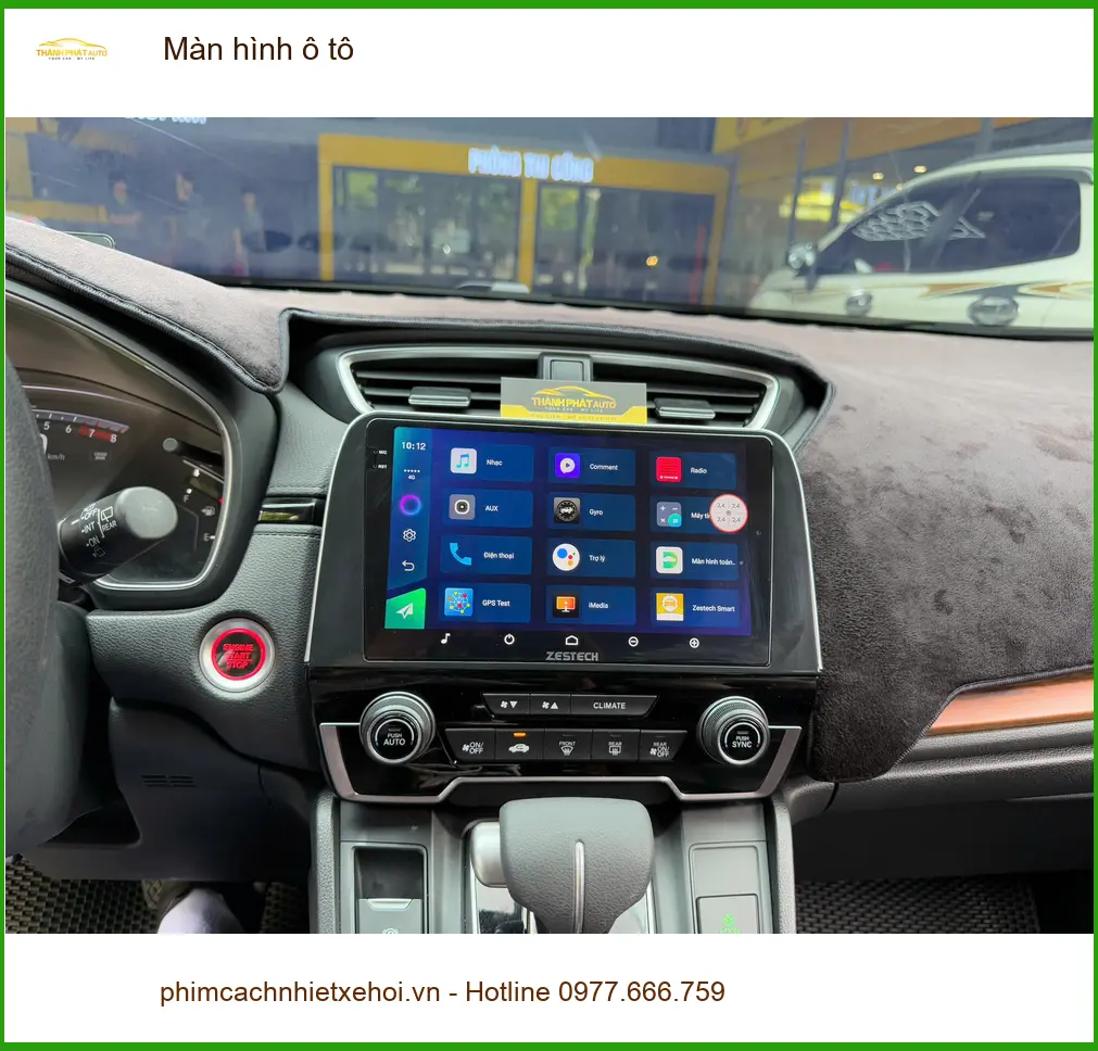 Anh Lâm nâng cấp màn hình ô tô Hyundai Accent tại Quận 2 chính hãng