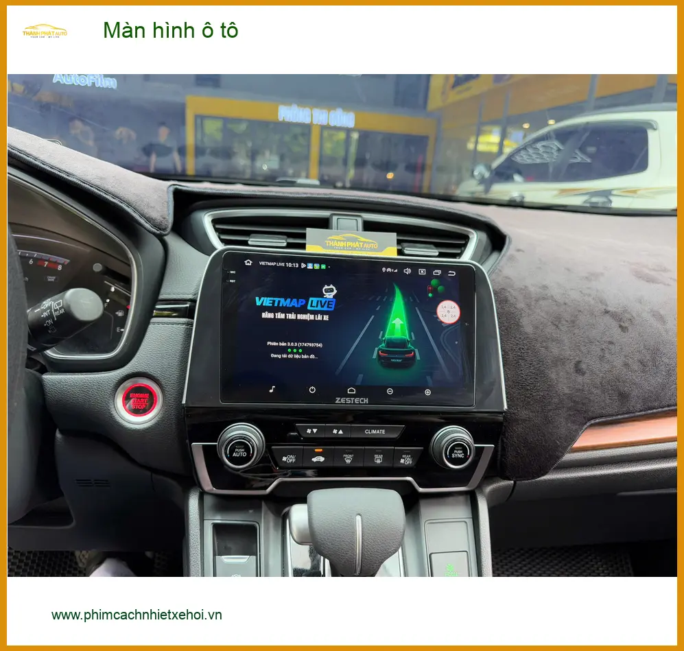 Chú Long lắp màn hình ô tô cho Toyota Fortuner tại Củ Chi vì màn zin quá cũ, hay đơ ảnh thực tế 4