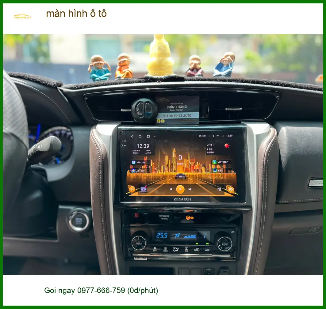 Anh Tùng lắp màn hình ô tô Zestech tại Quận 8 cho xe Hyundai Elantra ảnh thực tế 2
