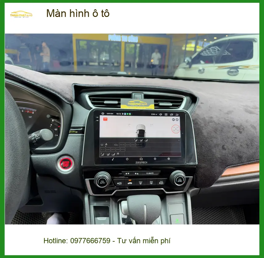 Chị Thảo lắp màn hình ô tô Kia K3 tại Quận Tân Phú, tìm chỗ uy tín