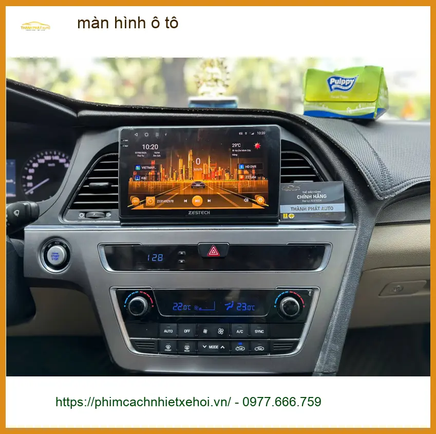 Chị Thảo nâng cấp màn hình ô tô cho Honda CRV vì màn hình zin quá chậm tại Quận 12 ảnh thực tế 2