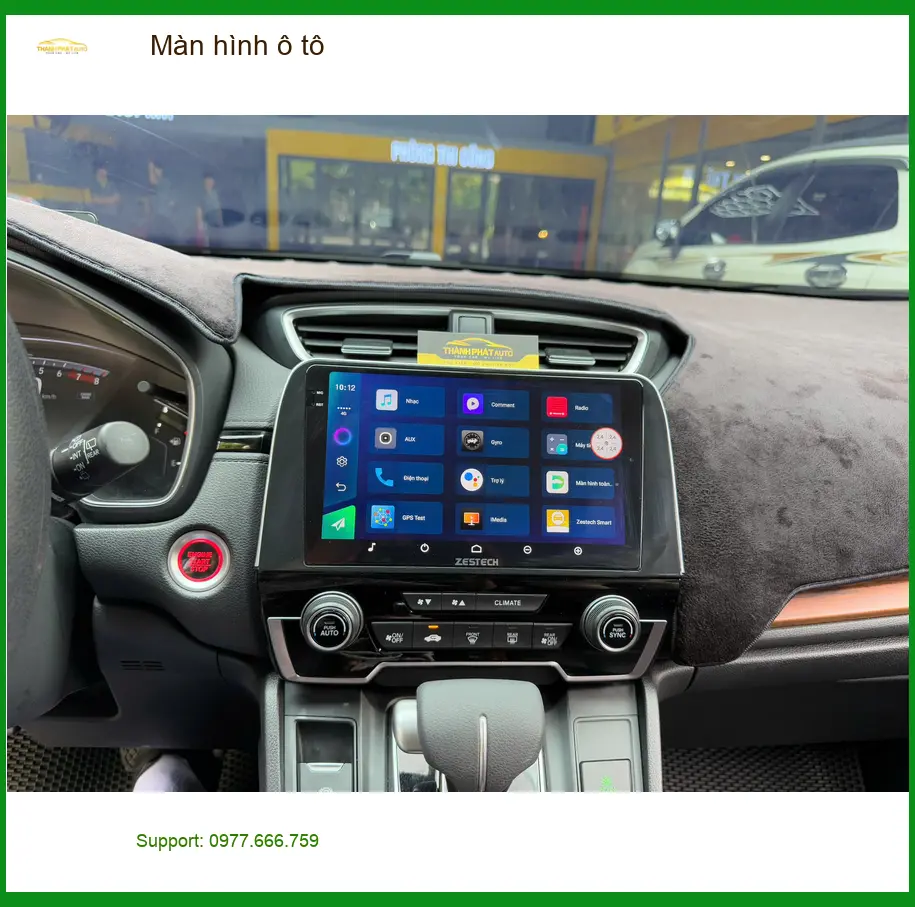 Anh Tuấn Kiệt lắp màn hình ô tô cho Mazda CX-5 ở Bình Chánh vì màn zin quá lag ảnh thực tế 2