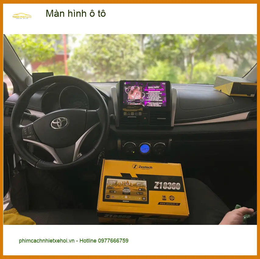 Anh Quý lắp màn hình ô tô Hyundai Elantra chính hãng tại Hóc Môn ảnh thực tế 2