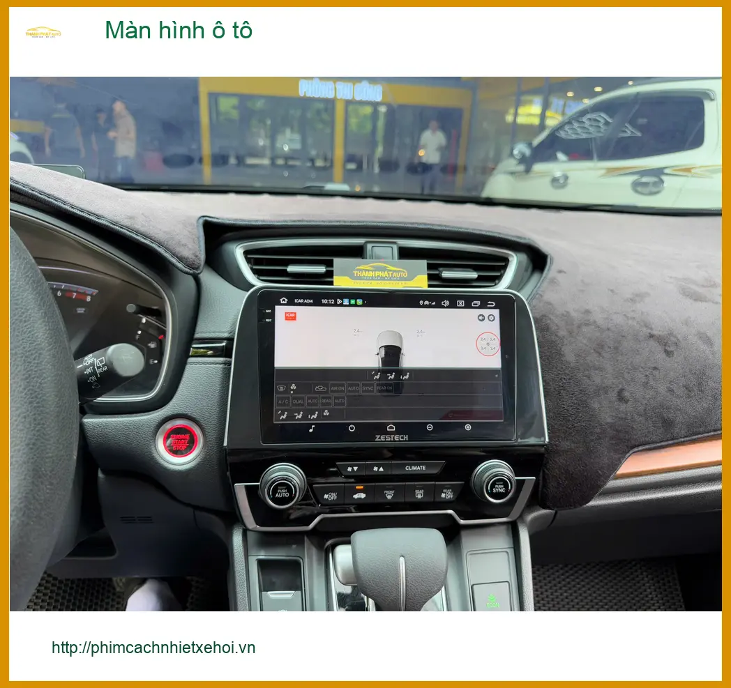 Anh Tuấn Kiệt lắp màn hình ô tô cho Mazda CX-5 ở Bình Chánh vì màn zin quá lag ảnh thực tế 4