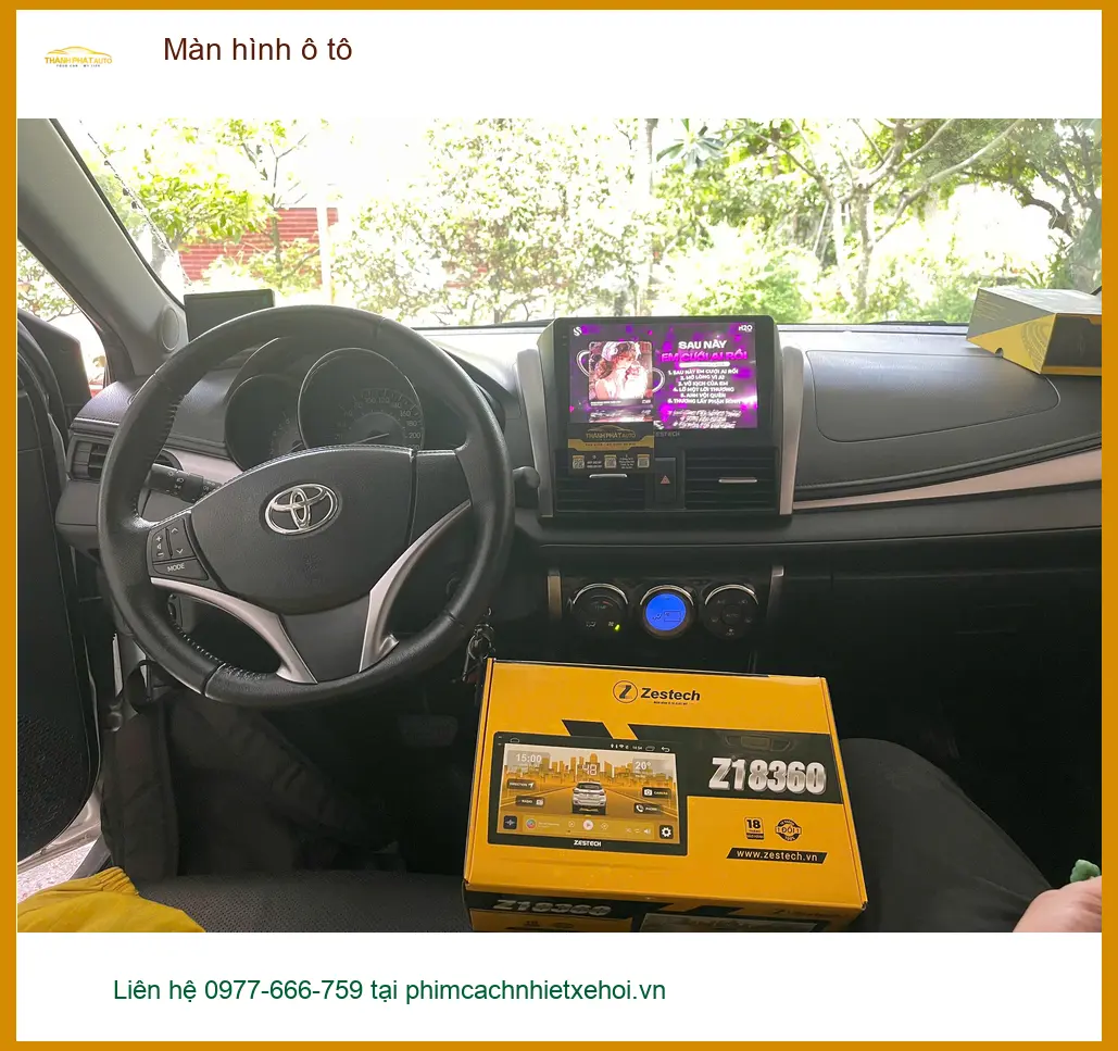 Anh Quý lắp màn hình ô tô Hyundai Elantra chính hãng tại Hóc Môn ảnh thực tế 4
