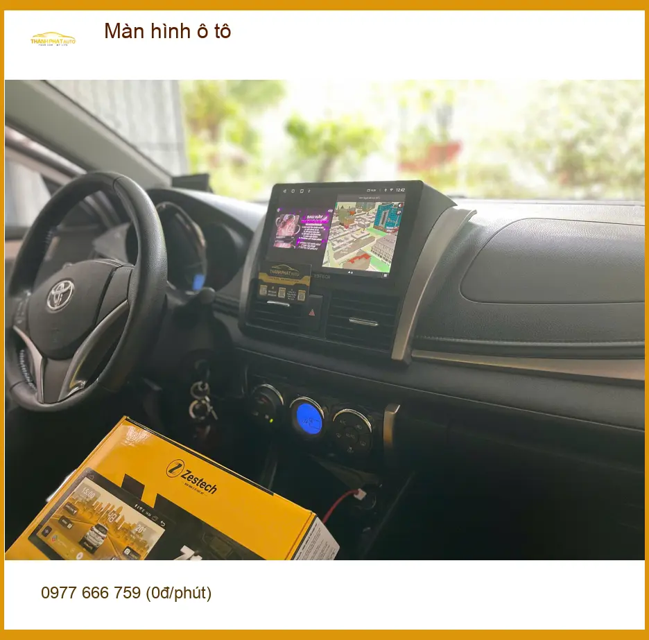 Anh Dũng nâng cấp màn hình ô tô cho Hyundai Santa Fe tại Quận Huyện Nhà Bè ảnh thực tế 5