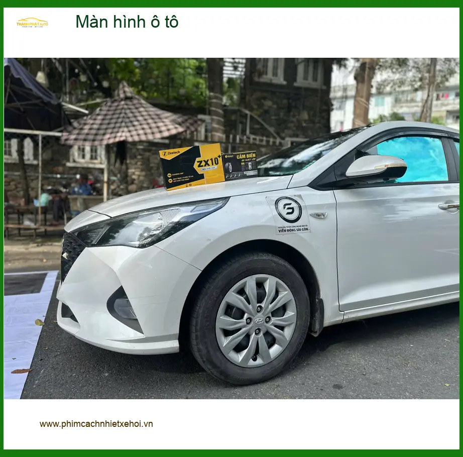 Anh Khang nâng cấp Màn hình ô tô Hyundai Accent tại Quận 4 vì màn hình zin quá lỗi thời