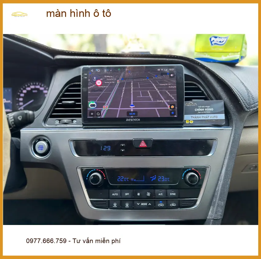 Anh Kiên nâng cấp màn hình ô tô cho Honda CRV tại Quận 3 giải trí tiện lợi ảnh thực tế 2