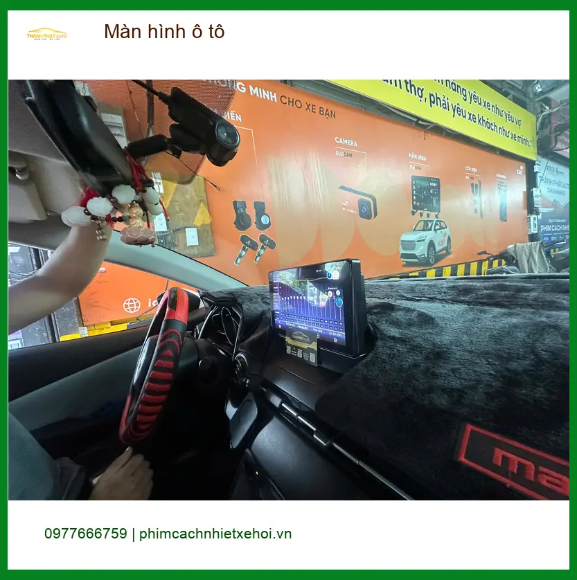 Anh Khang lắp màn hình ô tô cho Ford Everest tại Cần Giờ theo dõi lộ trình công việc dễ hơn ảnh thực tế 4