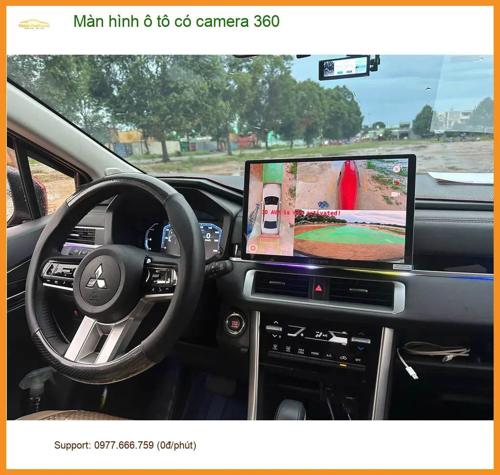 Anh Kiên lắp Màn hình ô tô có camera 360 cho Kia Carnival tại Hóc Môn ảnh thực tế 2