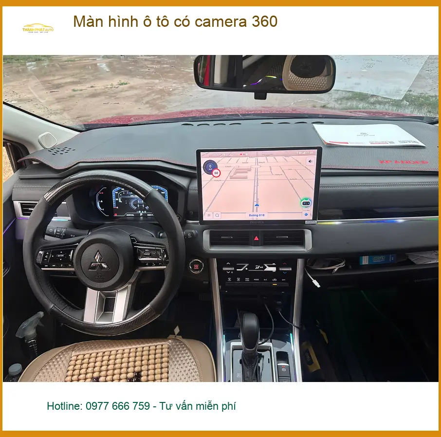 Chị Hà lắp màn hình ô tô có camera 360 Mazda CX-5 tại Cần Giờ an toàn hơn