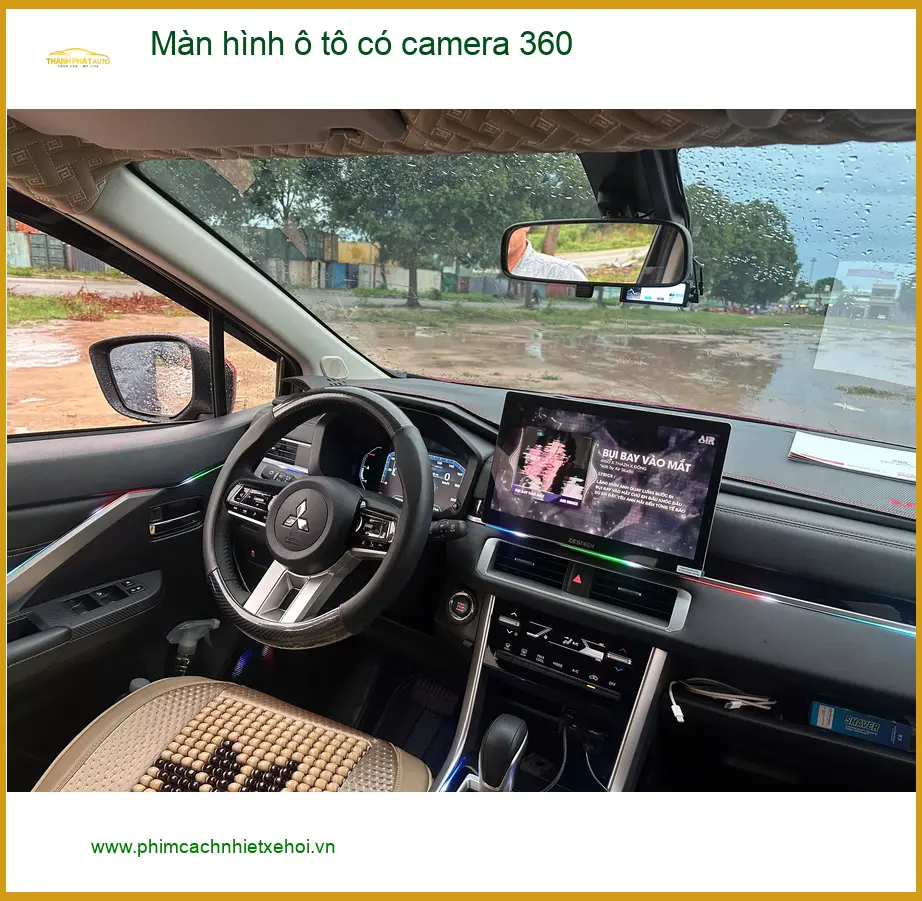 Chị Hà lắp màn hình ô tô có camera 360 Mazda CX-5 tại Cần Giờ an toàn hơn ảnh thực tế 5
