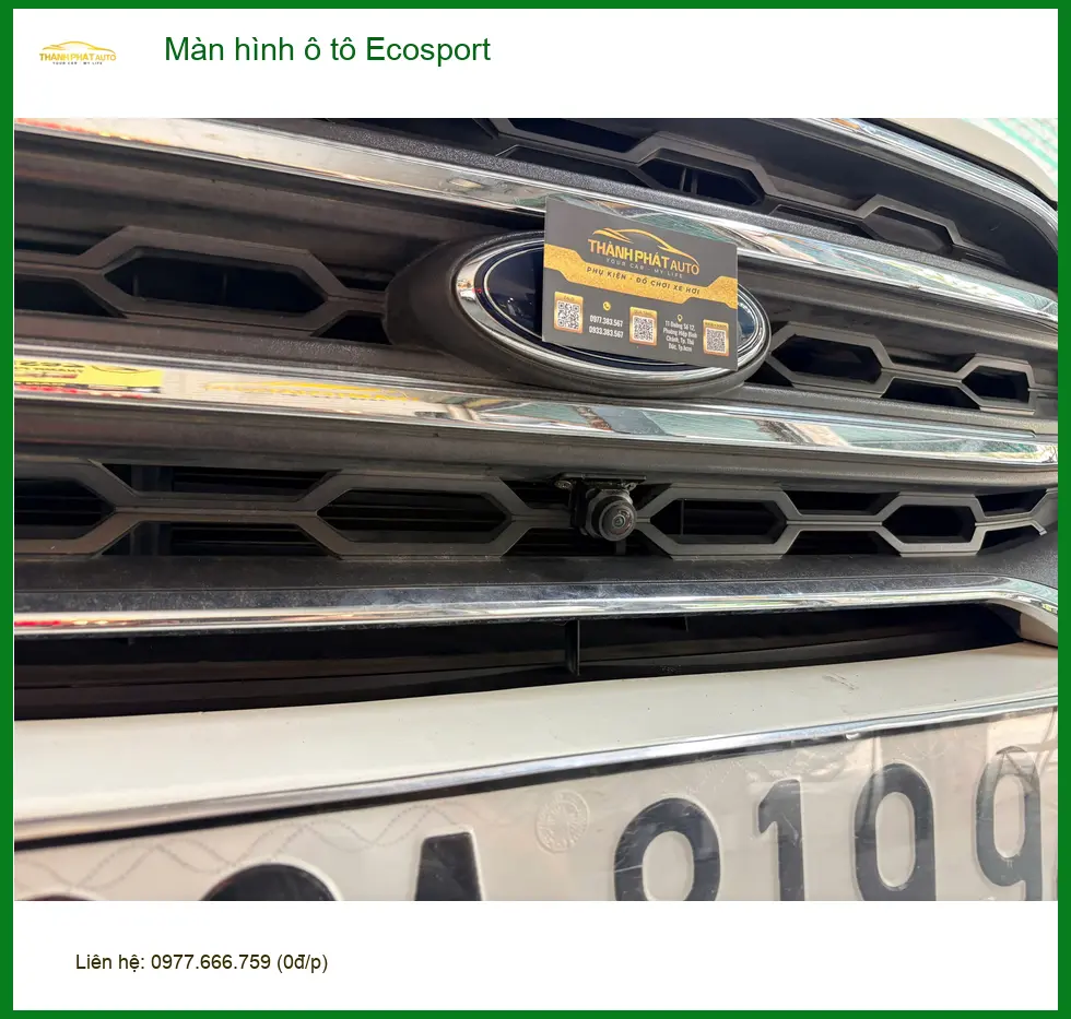 Anh Quốc Anh nâng cấp màn hình Ecosport tại Thủ Đức để lái xe an toàn hơn ảnh thực tế 4
