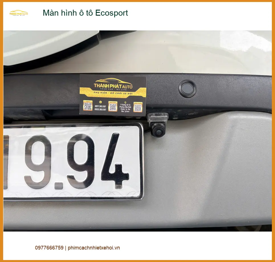 Anh Khánh nâng cấp màn hình ô tô Ecosport tại Quận 2 để giải trí tốt hơn ảnh thực tế 2