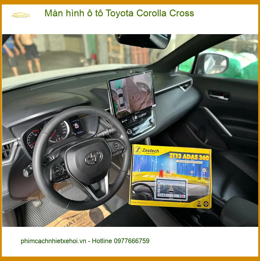 Anh Quang lắp màn hình ô tô Toyota Corolla Cross Quận 10 giá tốt