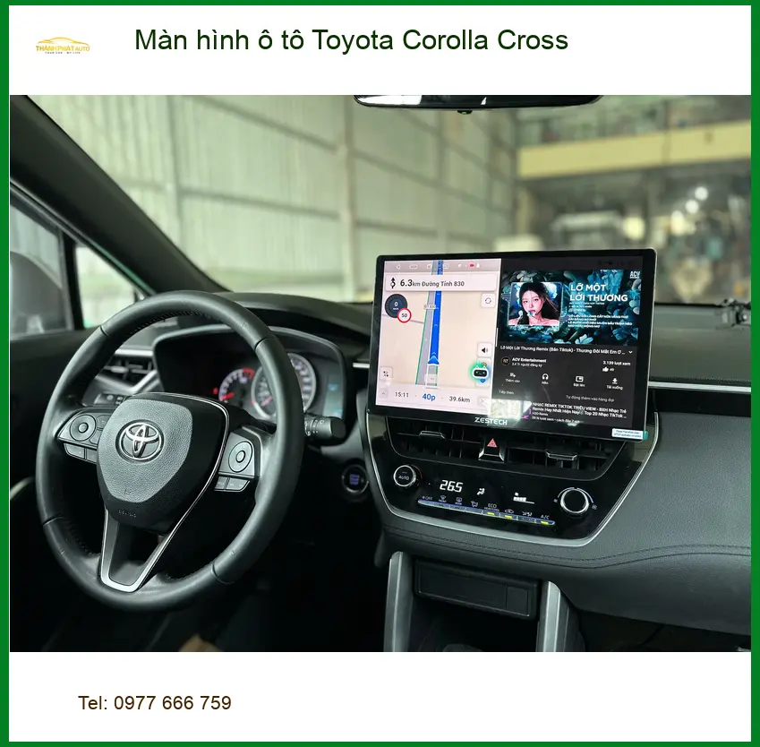Anh Quang lắp màn hình ô tô Toyota Corolla Cross Quận 10 giá tốt ảnh thực tế 4