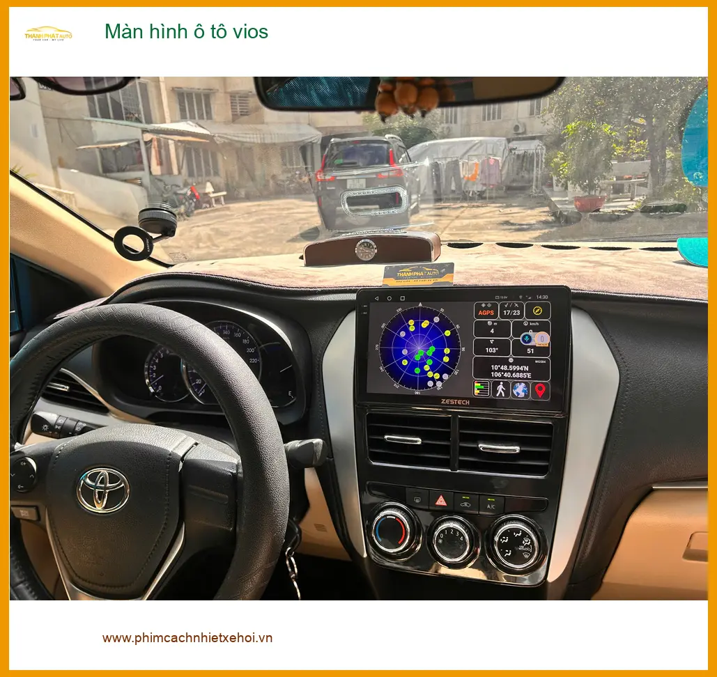 Anh Đạt lắp màn hình ô tô Vios ở Củ Chi muốn nâng cấp tiện ích giải trí