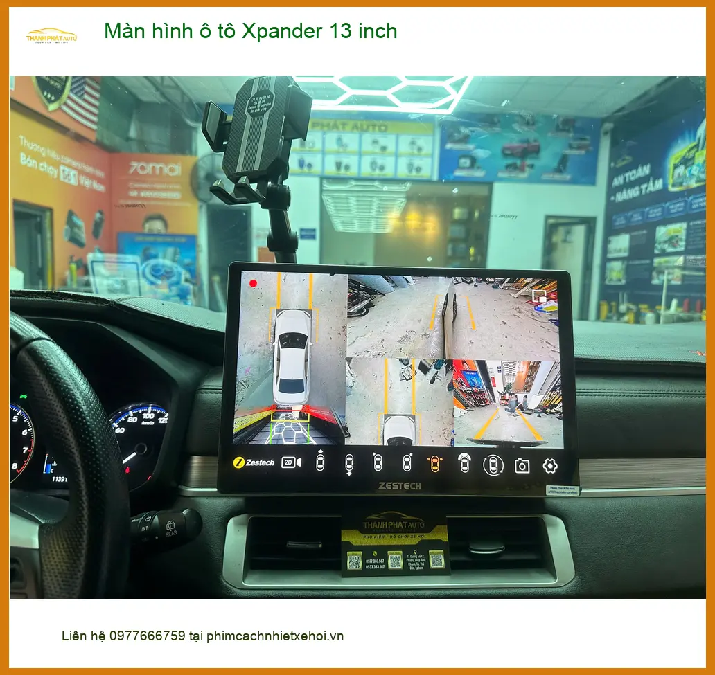 Anh Lâm lắp màn hình ô tô Xpander 13 inch Hóc Môn để trải nghiệm lái xe hiện đại hơn ảnh thực tế 3