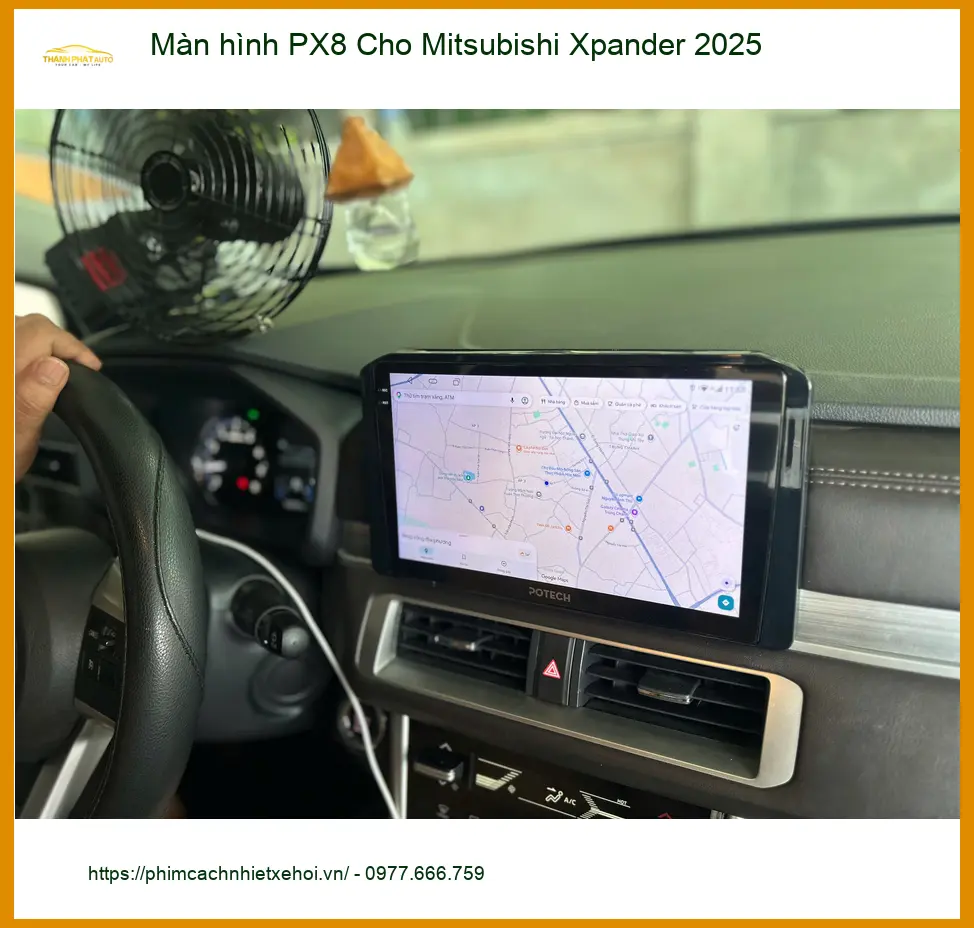 Chị Bích lắp Màn hình PX8 cho Mitsubishi Xpander 2025 tại Quận 2 để nâng tầm giải trí ảnh thực tế 3