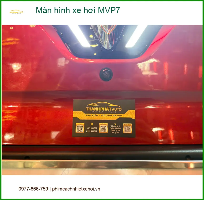 Anh Long lắp màn hình xe hơi MVP7 tại Quận 3 để trải nghiệm tốt hơn ảnh thực tế 4