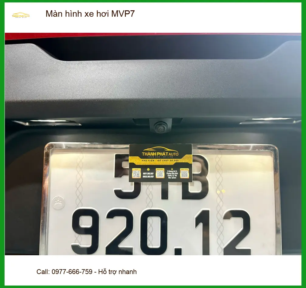 Anh Long lắp màn hình xe hơi MVP7 tại Quận 3 để trải nghiệm tốt hơn ảnh thực tế 5