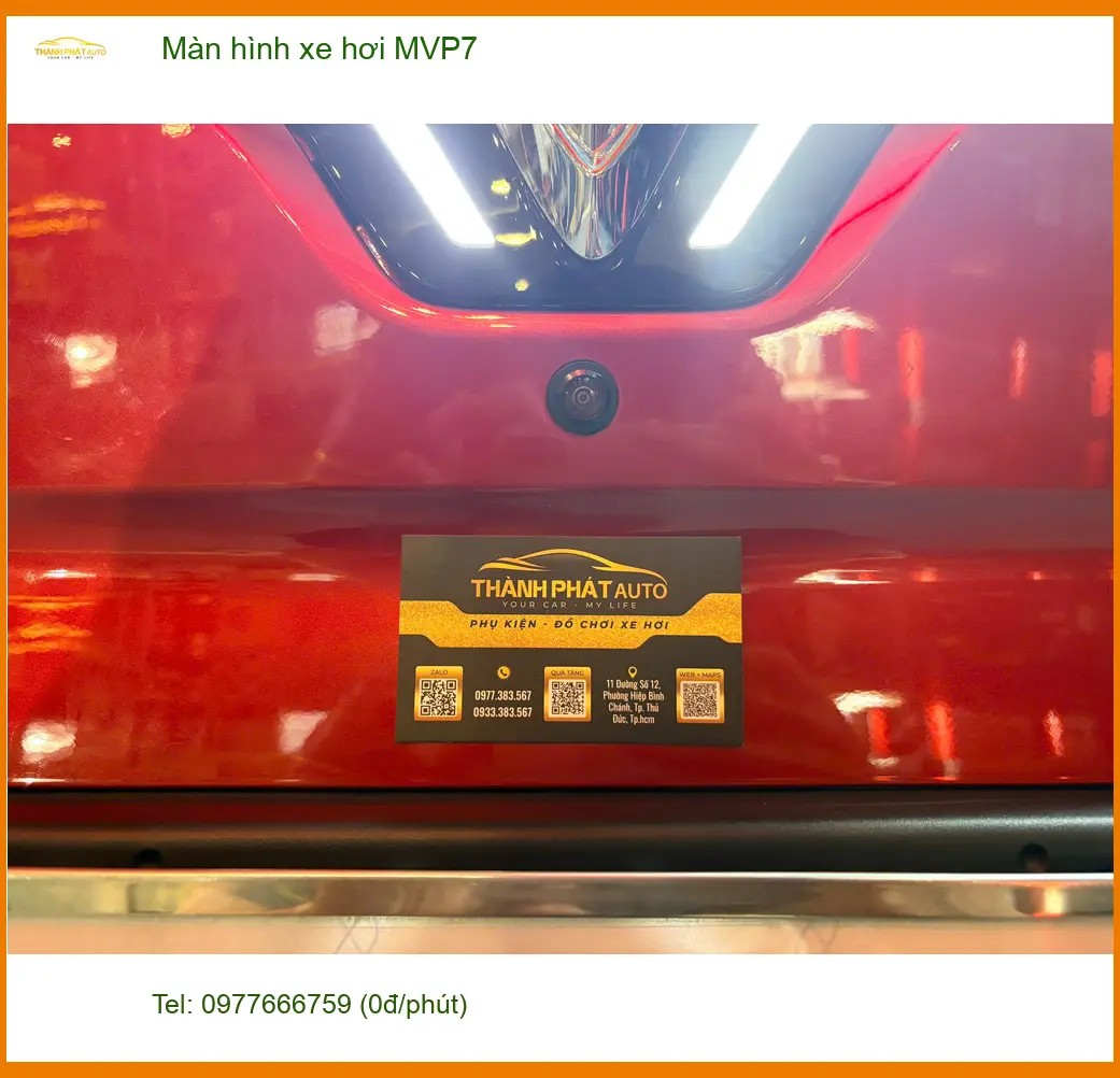 Chị Hương Giang lắp màn hình xe hơi MVP7 cho Hyundai Kona tại Quận 10 để nâng cấp giải trí ảnh thực tế 3