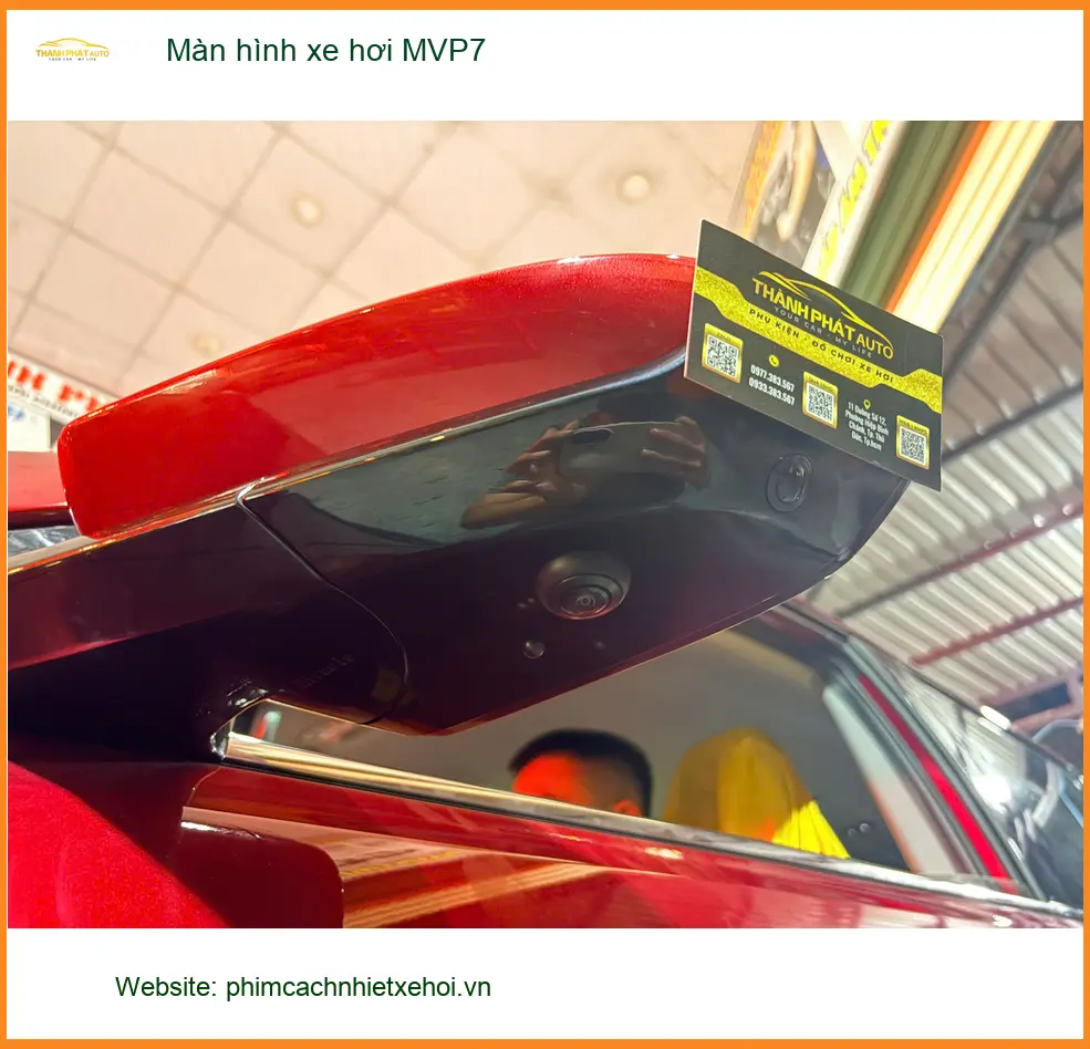 Chị Hương Giang lắp màn hình xe hơi MVP7 cho Hyundai Kona tại Quận 10 để nâng cấp giải trí ảnh thực tế 4