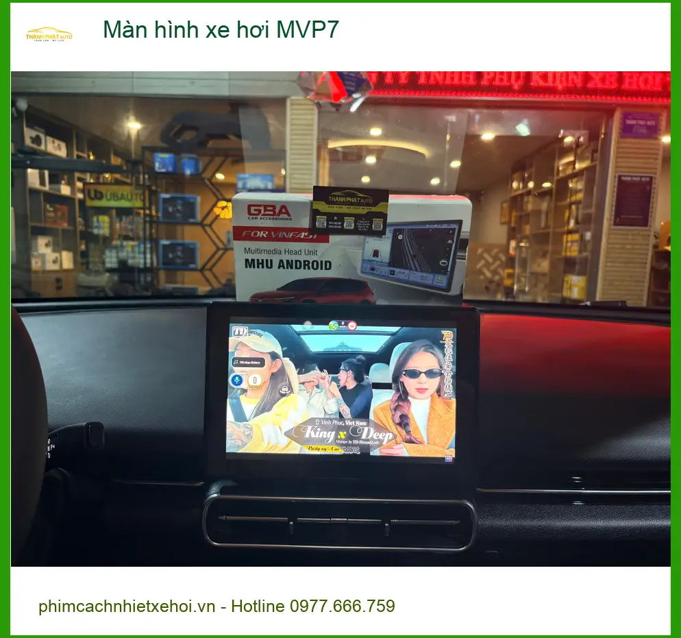 Anh Bách lắp màn hình xe hơi MVP7 Hyundai Accent tại Hóc Môn để nâng cấp trải nghiệm lái ảnh thực tế 4