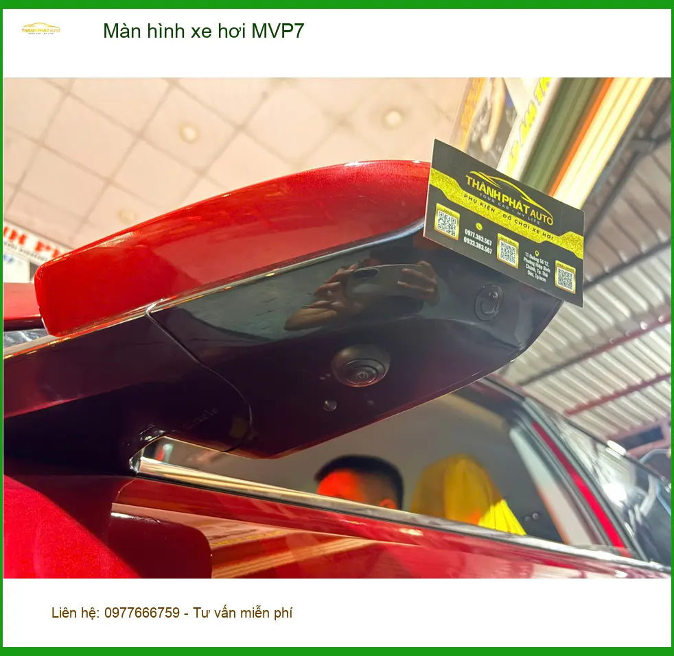 Anh Dũng lắp màn hình xe hơi MVP7 cho Kia K3 tại Quận 4 ảnh thực tế 2
