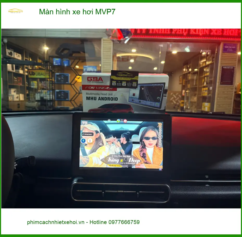 Anh Dũng lắp màn hình xe hơi MVP7 cho Kia K3 tại Quận 4 ảnh thực tế 3