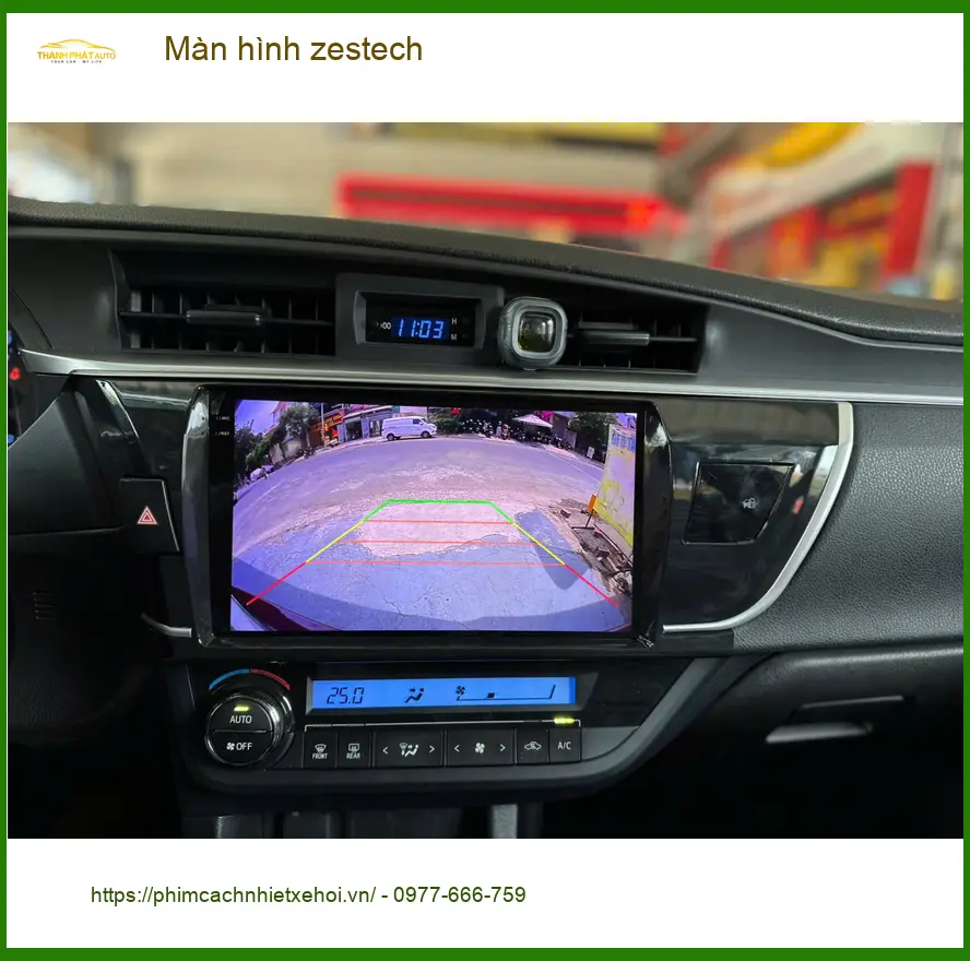 Anh Dũng lắp màn hình Zestech cho Hyundai Elantra tại Quận 11 để nâng cấp giải trí ảnh thực tế 4