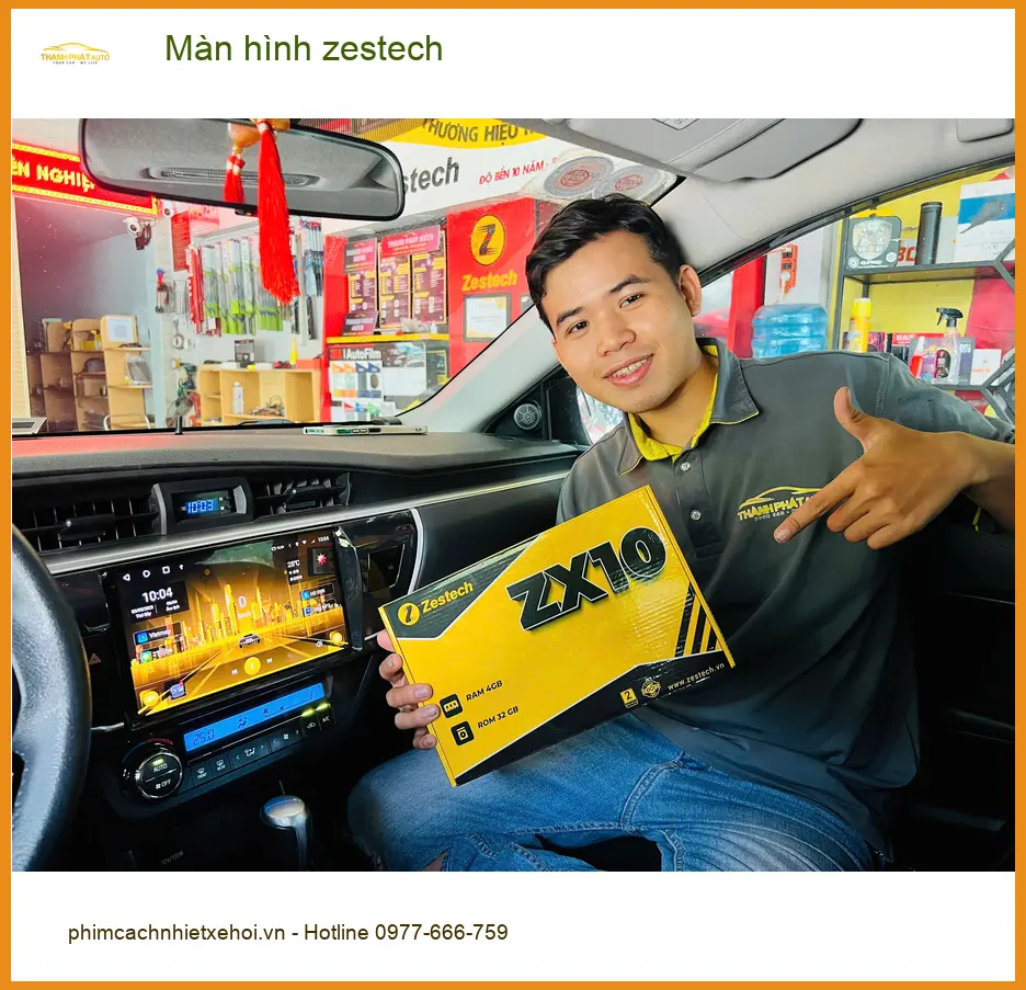 Anh Khôi lắp màn hình Zestech cho Hyundai Creta tại Quận 2 để nâng tầm trải nghiệm lái ảnh thực tế 2