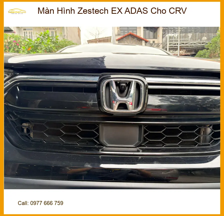 Anh Tuấn Khải nâng cấp Màn Hình Zestech EX ADAS cho CRV Quận 9