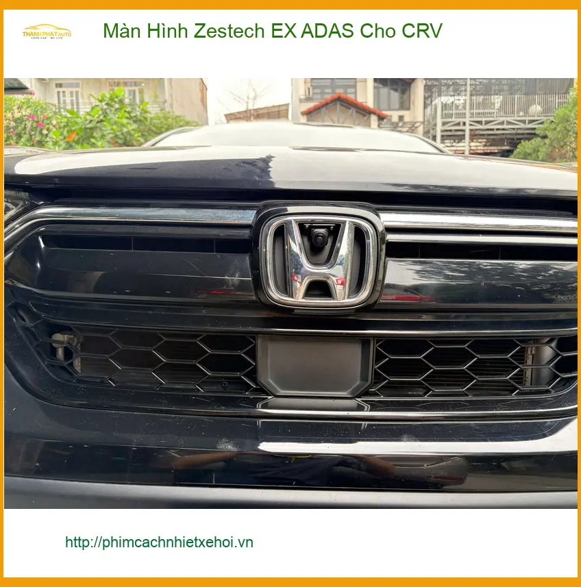 Anh Nam lắp Màn Hình Zestech EX ADAS cho CRV tại Quận Tân Bình ảnh thực tế 4