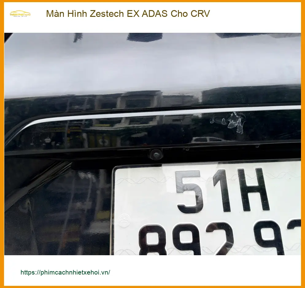 Anh Dũng nâng cấp màn hình Zestech EX ADAS cho CRV Quận 2 ảnh thực tế 3