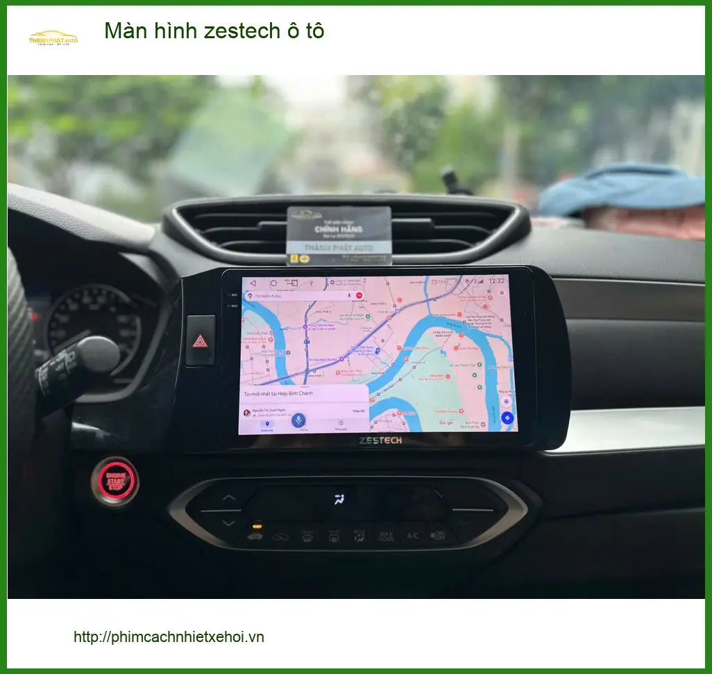 Anh Hải lắp màn hình Zestech ô tô cho Toyota Vios tại Gò Vấp ảnh thực tế 2