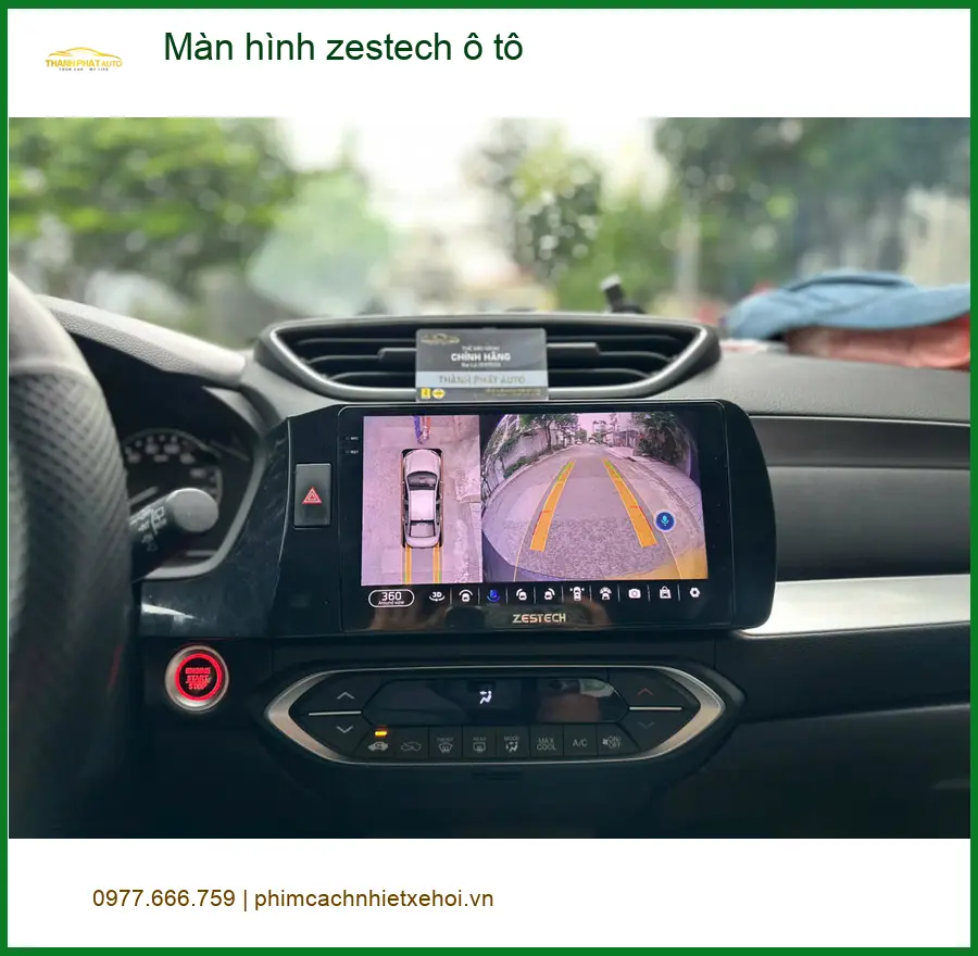 Anh Hải lắp màn hình Zestech ô tô cho Toyota Vios tại Gò Vấp ảnh thực tế 4