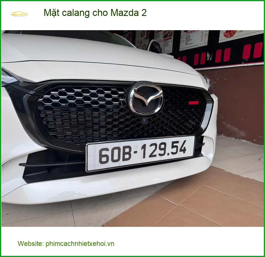 Anh Quân lắp mặt calang cho Mazda 2 tại Quận Bình Tân vì muốn đổi phong cách cho xe ảnh thực tế 2