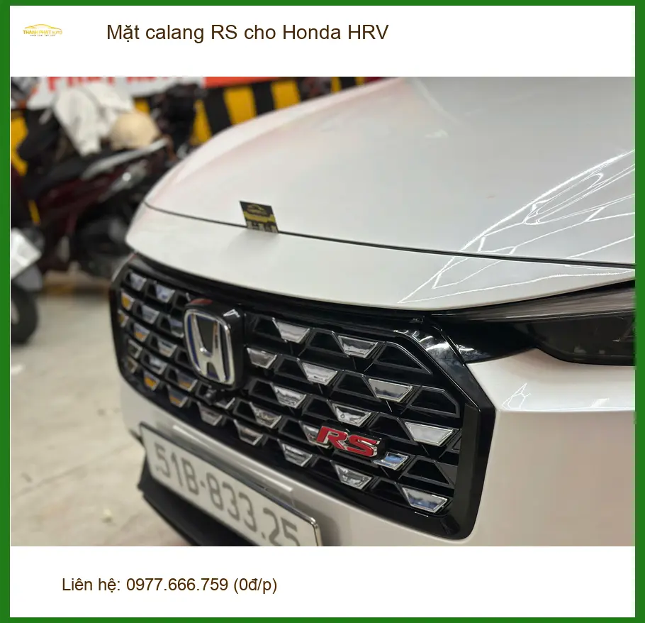 Anh Hoàng Long độ Mặt calang RS cho Honda HRV tại Quận Phú Nhuận ảnh thực tế 2