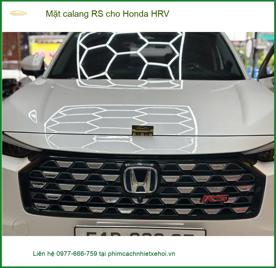 Anh Hoàng Long độ Mặt calang RS cho Honda HRV tại Quận Phú Nhuận ảnh thực tế 4