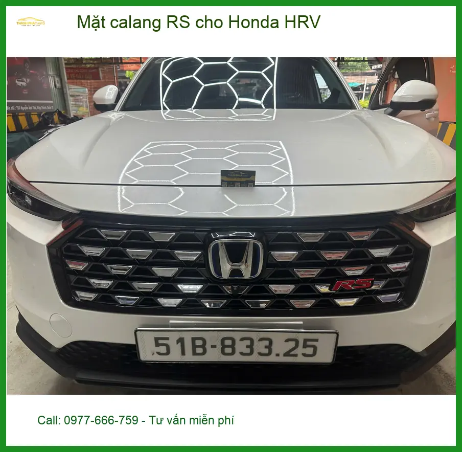 Anh Hoàng Long độ Mặt calang RS cho Honda HRV tại Quận Phú Nhuận ảnh thực tế 5