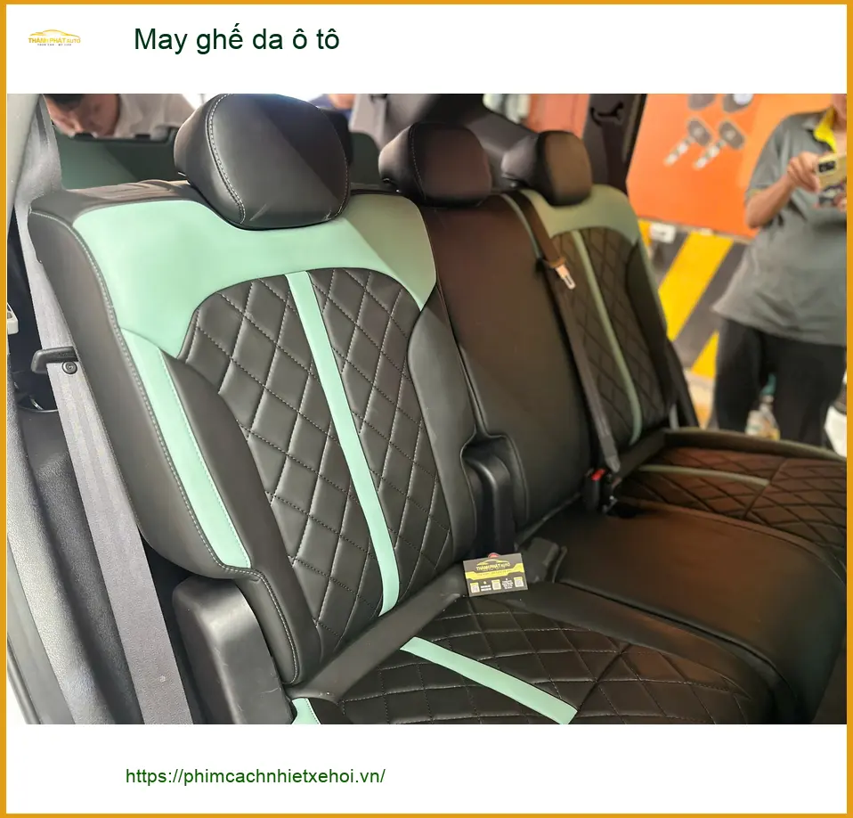 Anh Long may ghế da ô tô cho Honda CRV tại Quận 2 để nâng tầm không gian nội thất ảnh thực tế 2