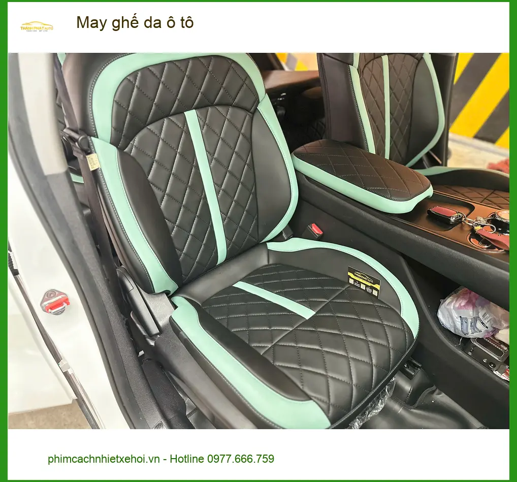 Chị Thanh Nga VinFast Lux A2.0 may ghế da ô tô tại Cần Giờ giá tốt ảnh thực tế 3
