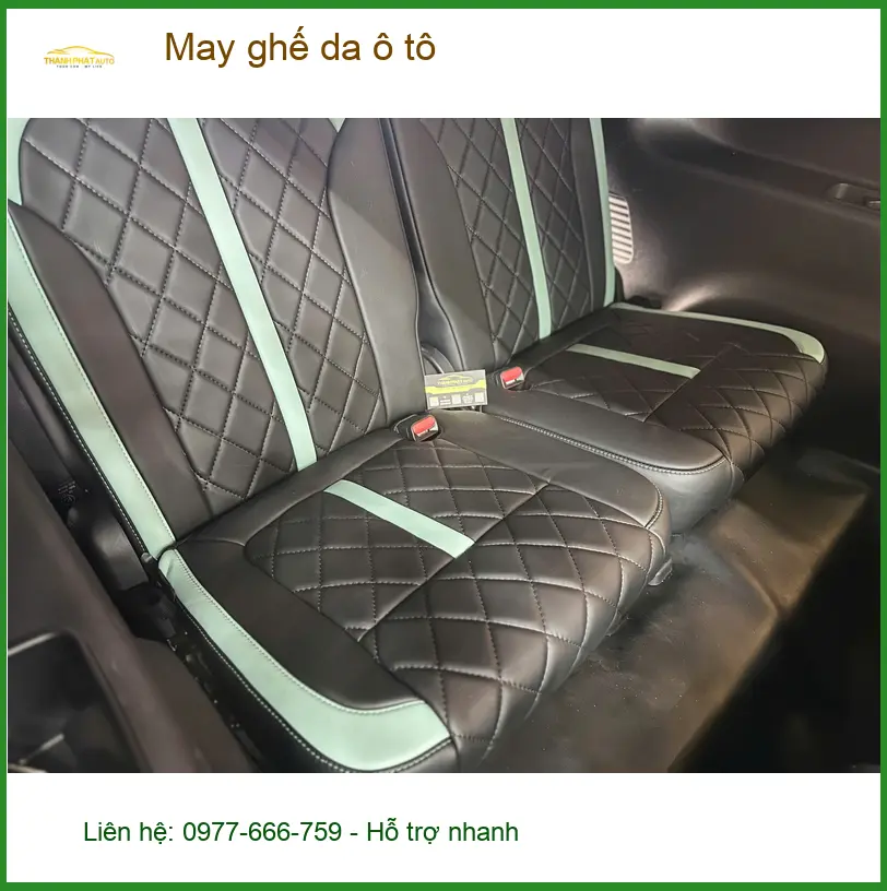 Chị Thanh Nga VinFast Lux A2.0 may ghế da ô tô tại Cần Giờ giá tốt ảnh thực tế 4