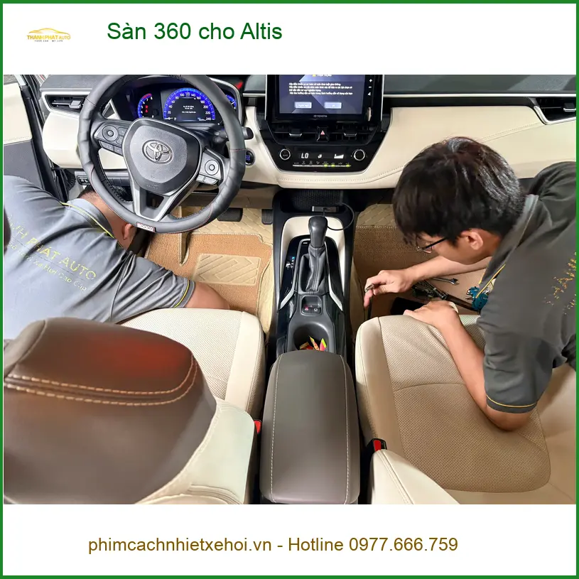 Chị Thoa lắp Sàn 360 cho Altis Quận Bình Tân để nội thất sang trọng, dễ vệ sinh ảnh thực tế 2