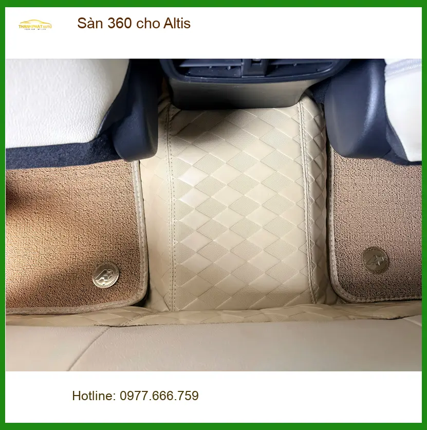 Anh Vĩnh lắp Camera 360 cho Altis Quận Tân Phú để lái xe an toàn hơn
